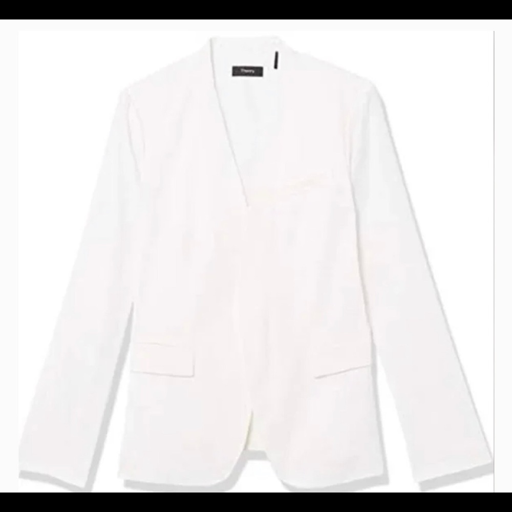 Eco crunch linen staple jacket - Picture 1 of 7